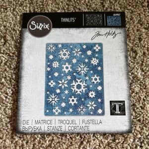 Sizzix Tim Holtz Arctic Thinlits Snowflake Die